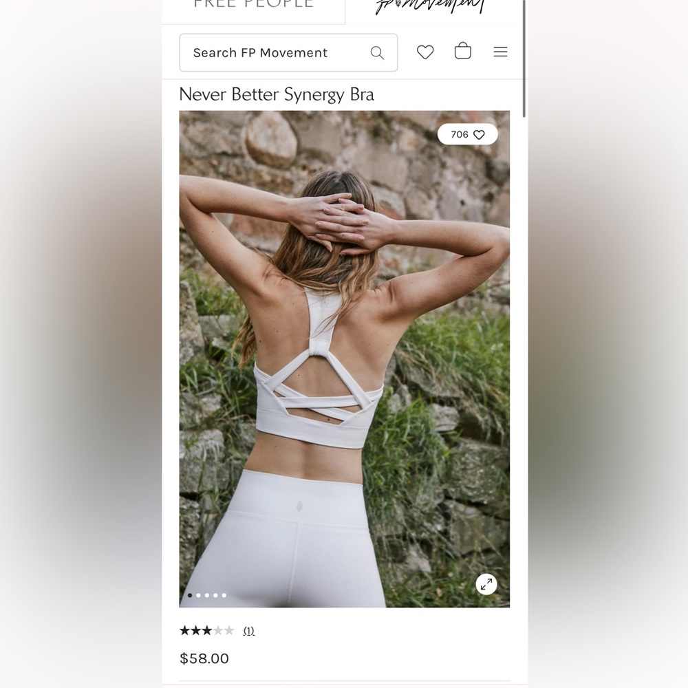Free people movement bra